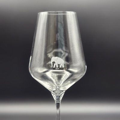 Glas Weißwein