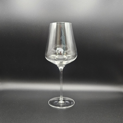 Glas Rotwein